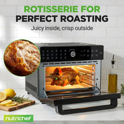Digital Air Fryer Toaster Oven Combo, 32 Qt