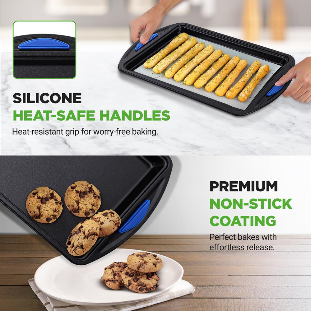 2-Piece Nonstick Cookie Sheets