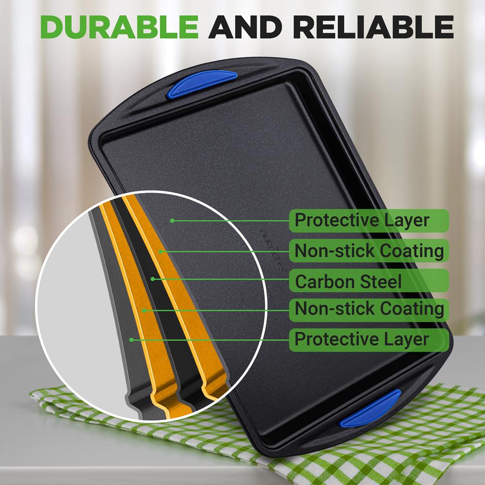 2-Piece Nonstick Cookie Sheets - Thumbnail 4