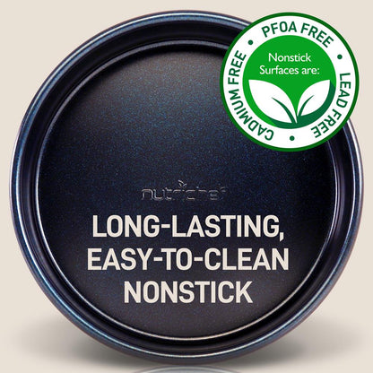 6-Piece Nonstick Bakeware Set - Easy Clean Carbon Steel, Dishwasher Safe