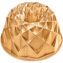 9" Cake Pan - Uniform Baking, Nonstick Thick and Heavy Cast Aluminum, Gold