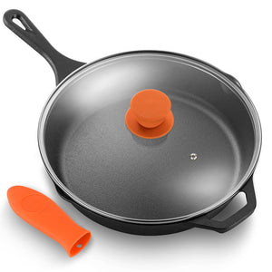 Cast Iron Pan With Lid