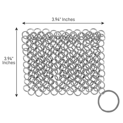 product image number 2 for NutriChef Stainless Steel Cast Iron Cleaner