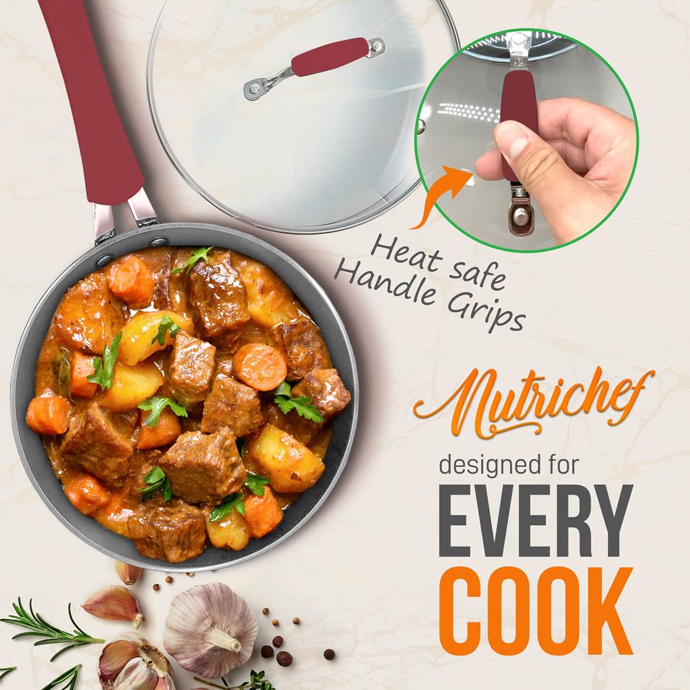 product image number 6 for NutriChef Home Kitchen Cookware Set