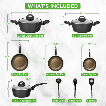 Home Kitchen Cookware Set