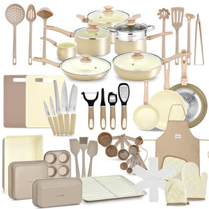 Home Kitchen Cookware And Bakeware Set