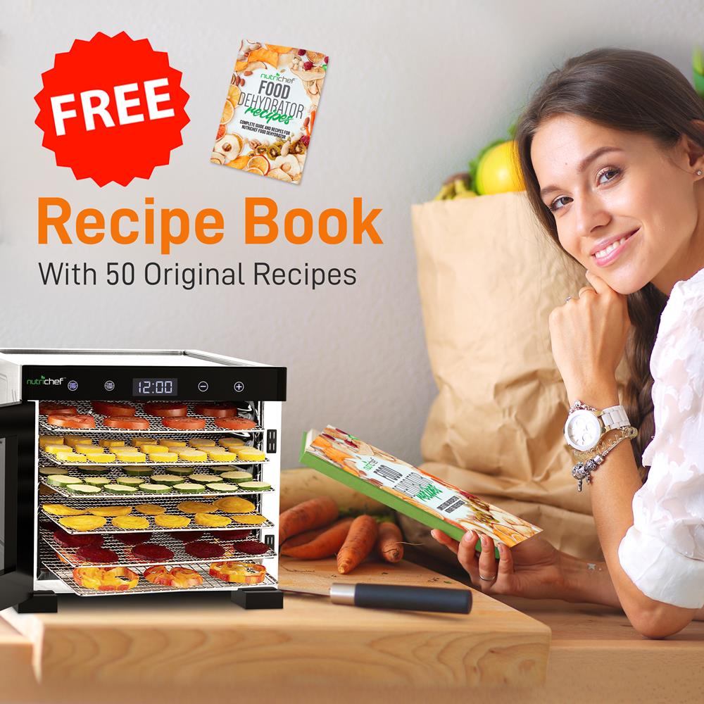 product image number 8 for NutriChef Premium Food Dehydrator Machine