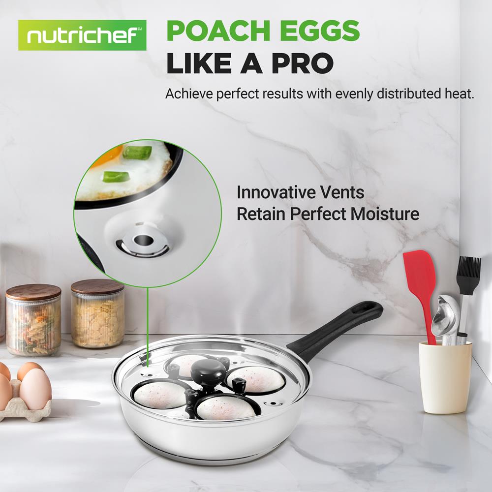 NutriChef Egg Poacher - Thumbnail 4
