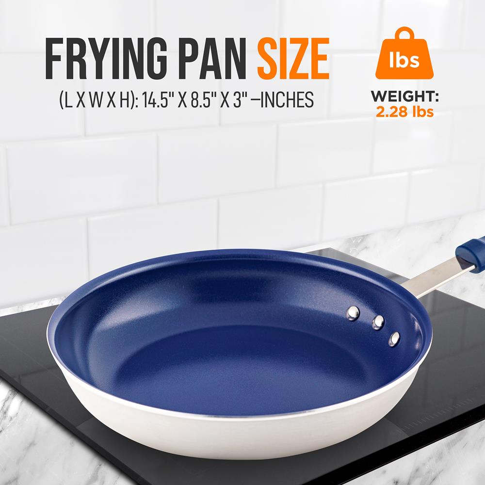 8" Nonstick Fry Pan - Easy Clean Ceramic