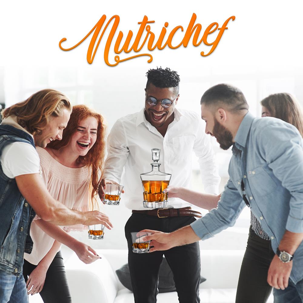 NutriChef Whiskey Decanter - Thumbnail 5