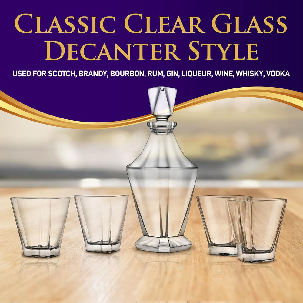 product image number 4 for NutriChef Whiskey Decanter Set