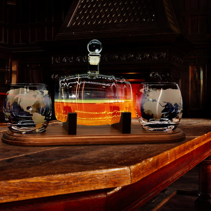 product image number 8 for NutriChef Whiskey & Wine Decanter Set