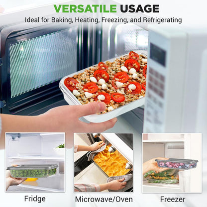 High Borosilicate Glass Bakeware Set