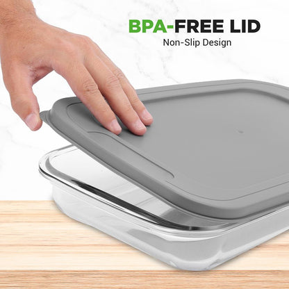 High Borosilicate Glass Bakeware Set