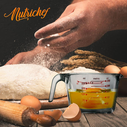 product image number 7 for NutriChef Premium Glass Measuring Cup