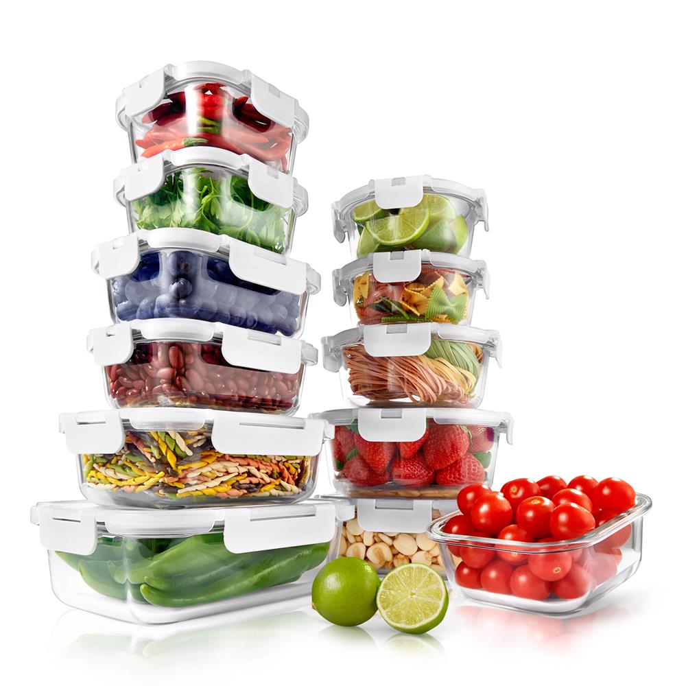 High Borosilicate Glass Food Container