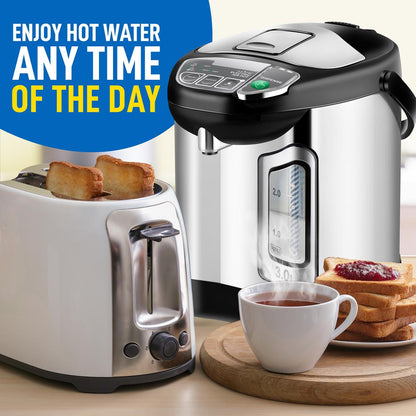 Electric Water Boiler 3L Instant Heat Stainless Steel