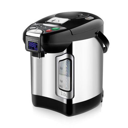 Digital Water Boiler 3L - Instant Heating, LCD Display, Stainless Steel