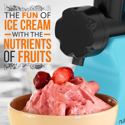 Electric Frozen Dessert Maker - Healthy Treats - 150W - Blue