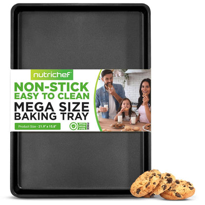 Nonstick XL Baking Pan 22"x16" Carbon Steel Dishwasher Safe