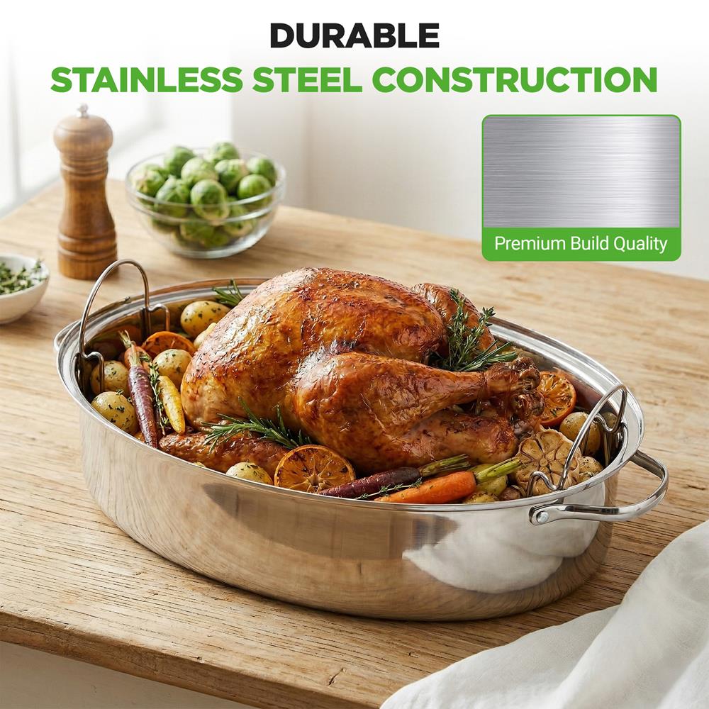 Pyle Roasting Pan - Thumbnail 3