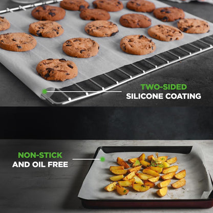 Parchment Paper Roll Non-Stick Silicone Coated 200 Sq Ft