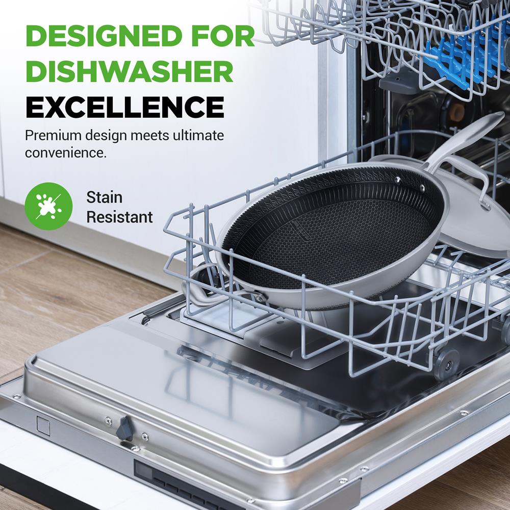 12" Stainless Steel Wok - Thumbnail 4