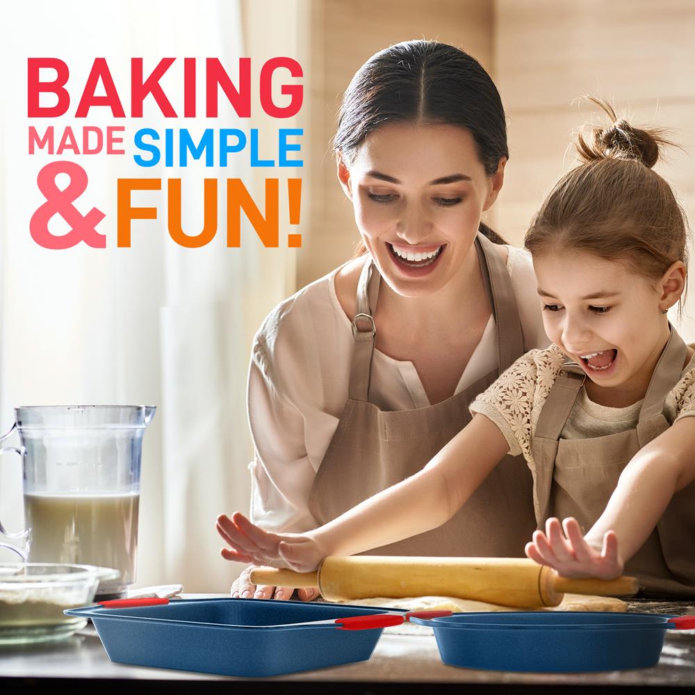 Pyle Nonstick Bakeware Set - Thumbnail 3