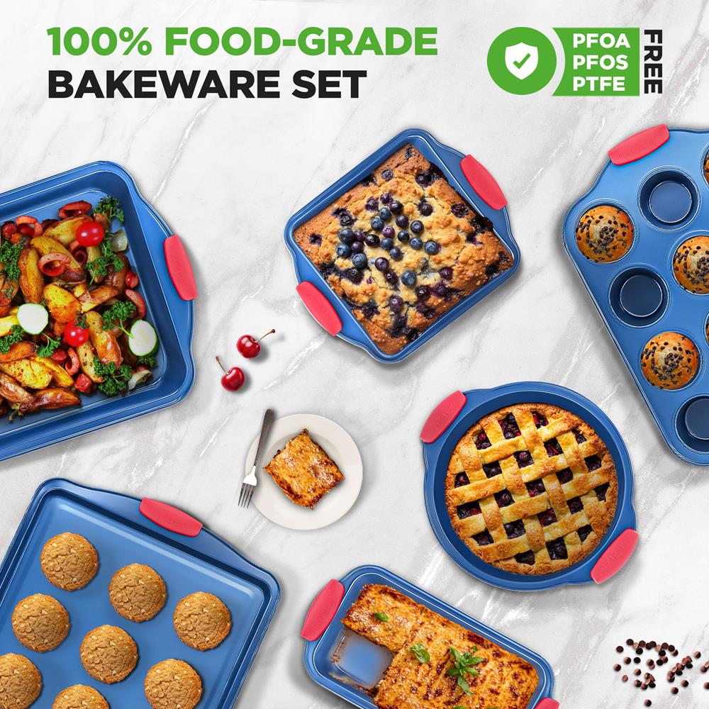 Pyle Nonstick Bakeware Set