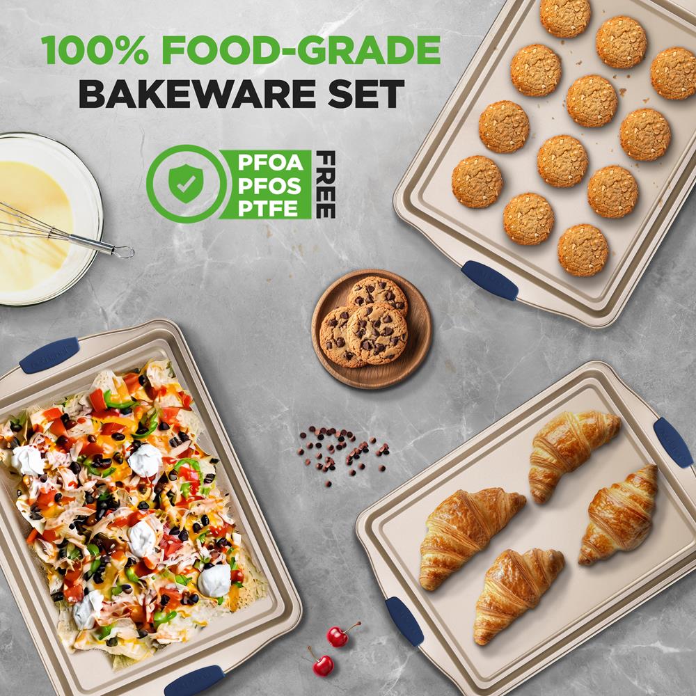 Cookie Sheet Target Non Stick Bakeware Set Best Pans For Toaster