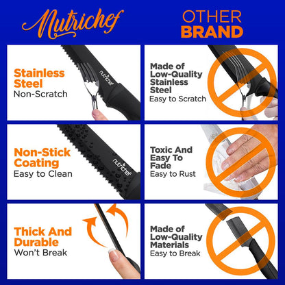 product image number 4 for NutriChef Steak Knives Set