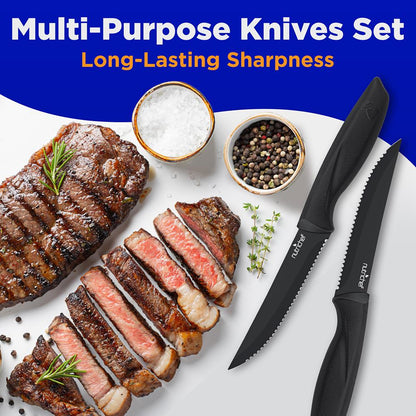 product image number 5 for NutriChef Steak Knives Set