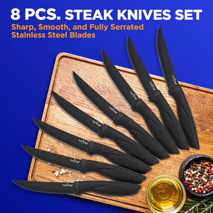 product image number 6 for NutriChef Steak Knives Set