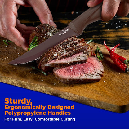 product image number 3 for NutriChef Steak Knives Set