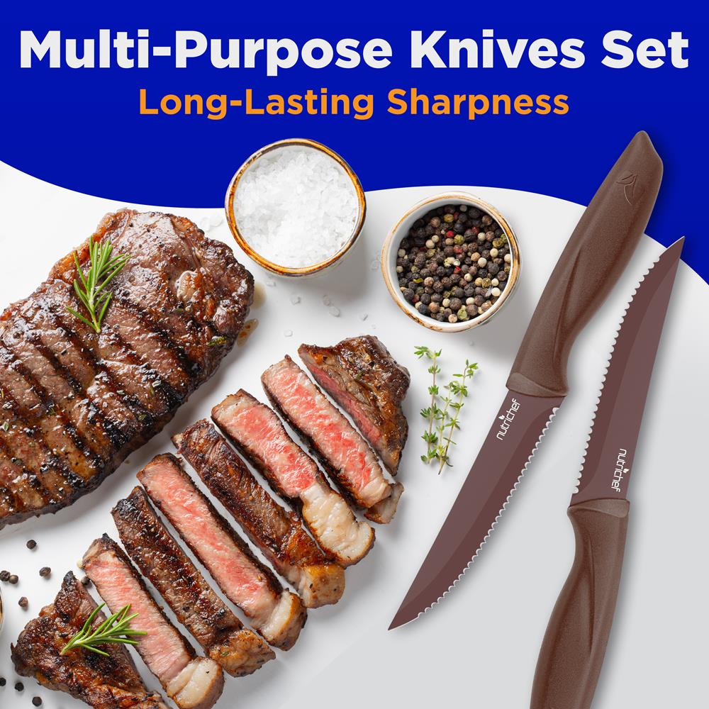product image number 5 for NutriChef Steak Knives Set