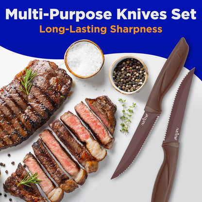 product image number 5 for NutriChef Steak Knives Set