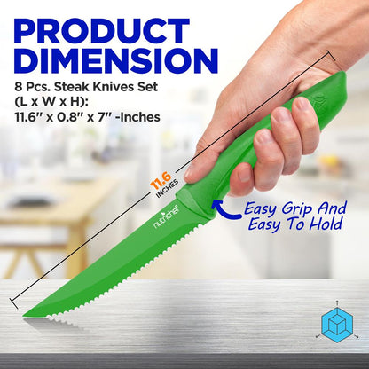 product image number 2 for NutriChef Steak Knives Set