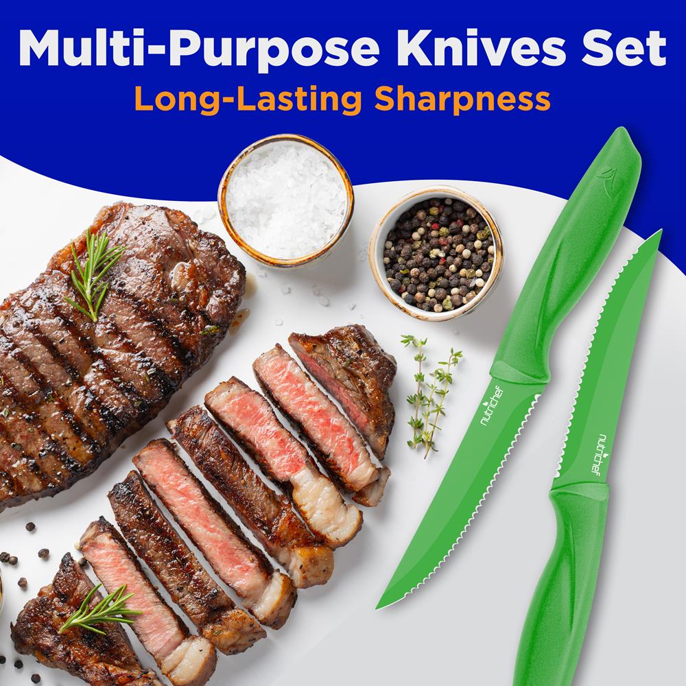 product image number 5 for NutriChef Steak Knives Set