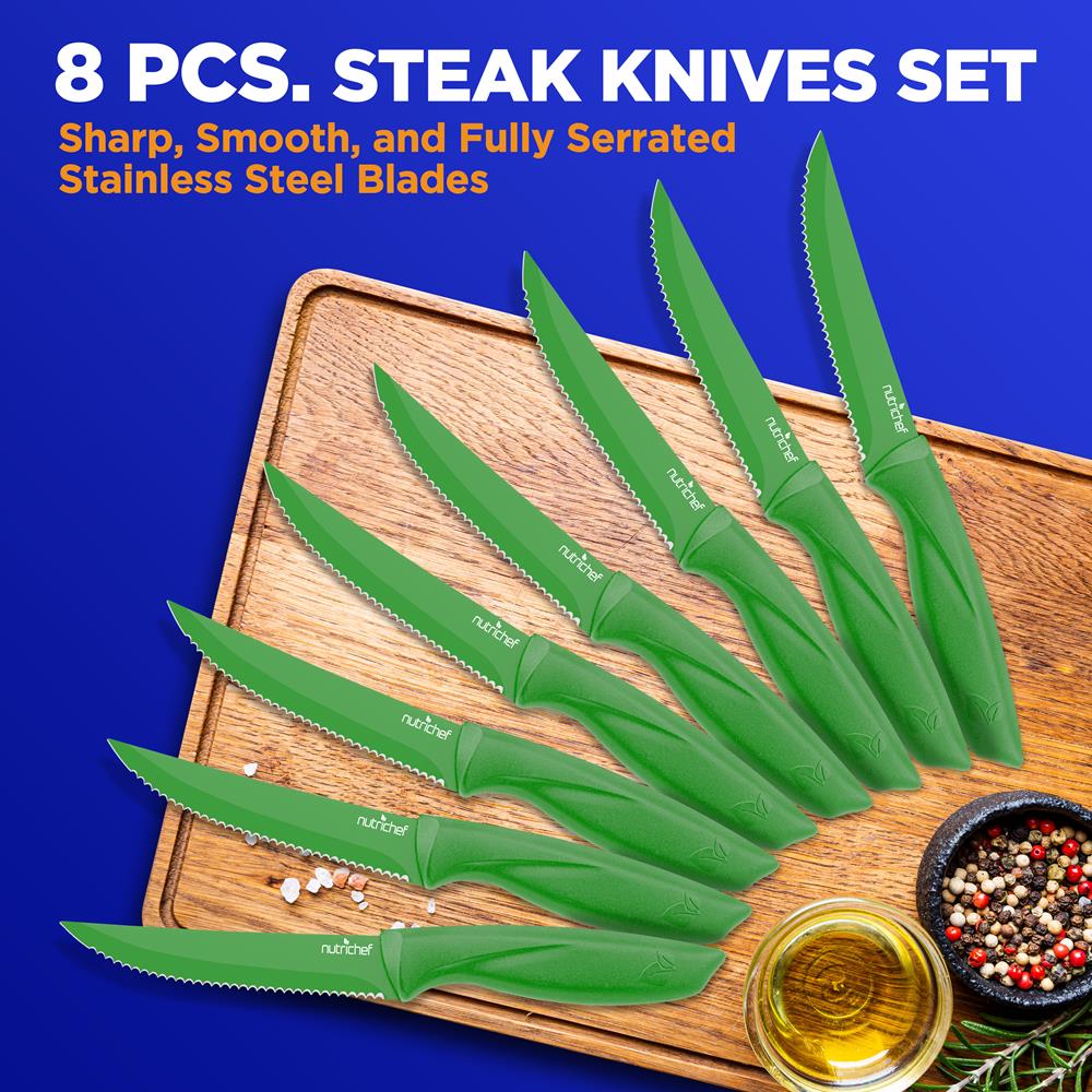 product image number 6 for NutriChef Steak Knives Set