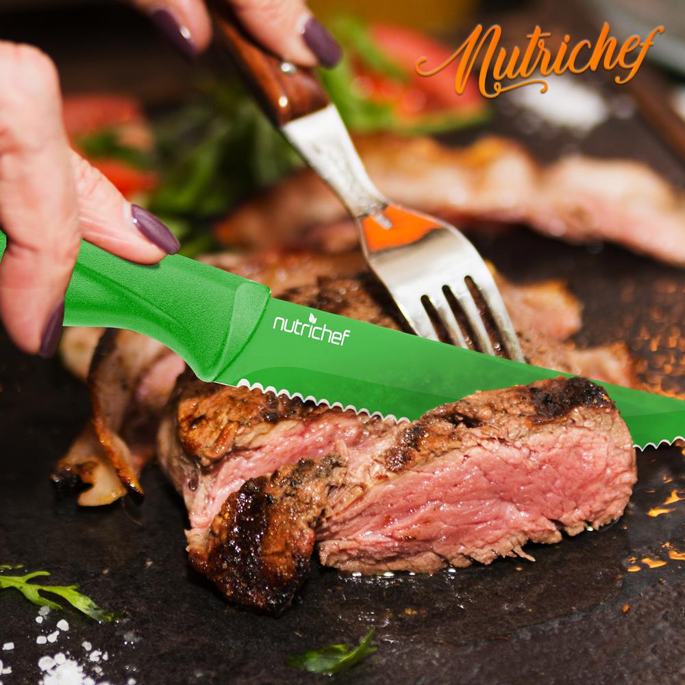 product image number 7 for NutriChef Steak Knives Set
