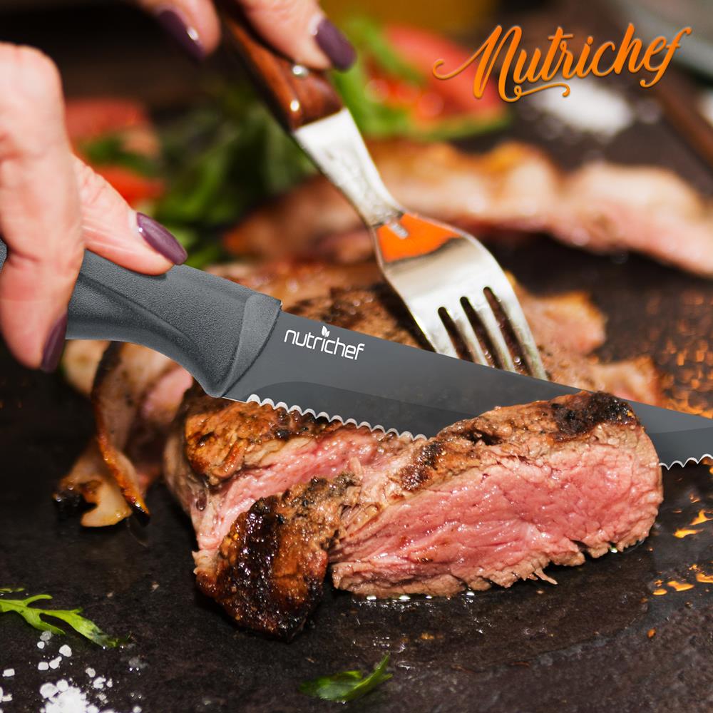 product image number 7 for NutriChef Steak Knives Set