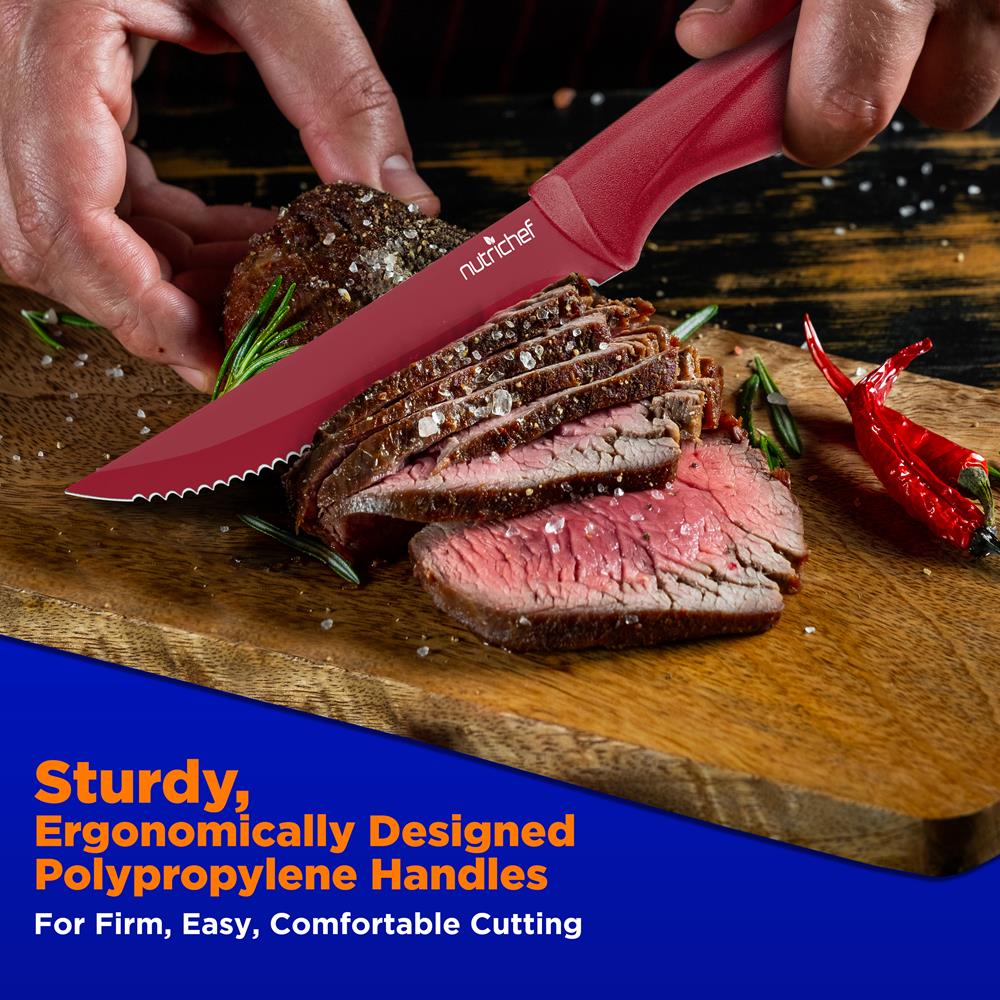 product image number 3 for NutriChef Steak Knives Set