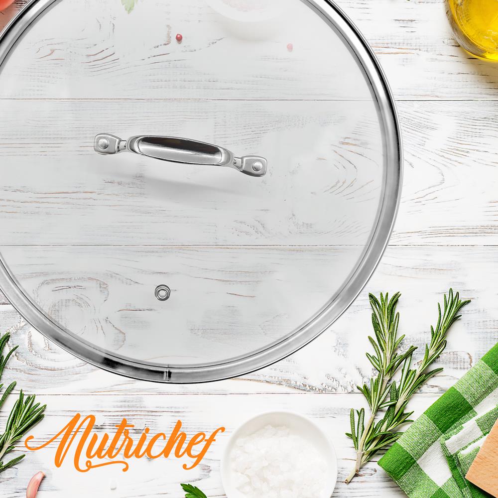 product image number 5 for NutriChef Cookware Stockpot Lid