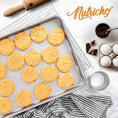 Big Baking Sheet Pan With Cooling Rack