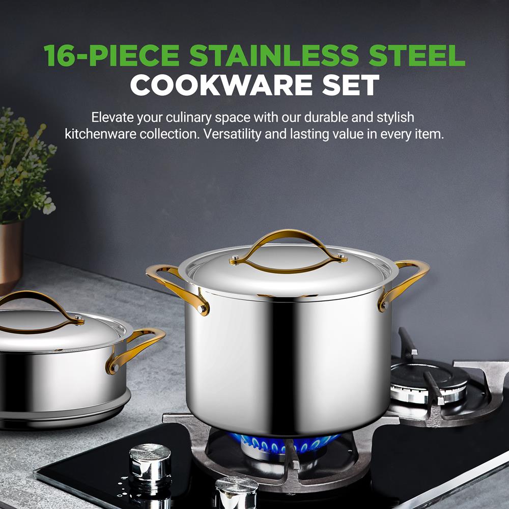 product image number 2 for NutriChef Kitchenware Pots & Pans Set