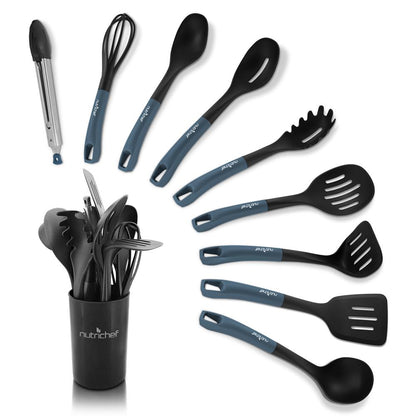 product image number 1 for NutriChef 10 Pcs. Kitchen Cooking Utensils