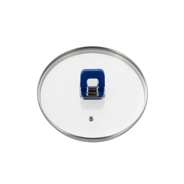 Sautepan Pot Lid - Easy Storage - Tempered Glass - Fits 10.24