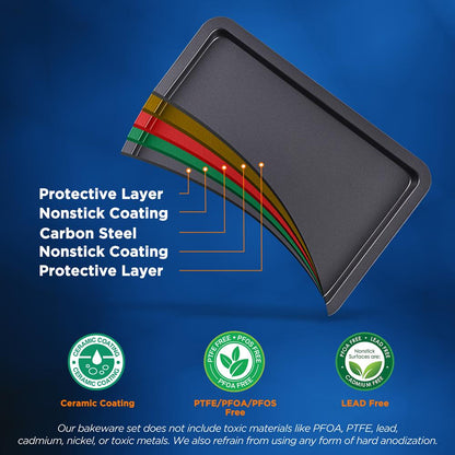 Nonstick Cookie Sheet Baking Pan