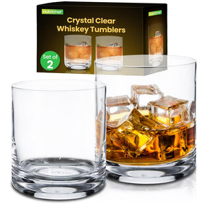 Crystal Clear Stemless Wine Glass