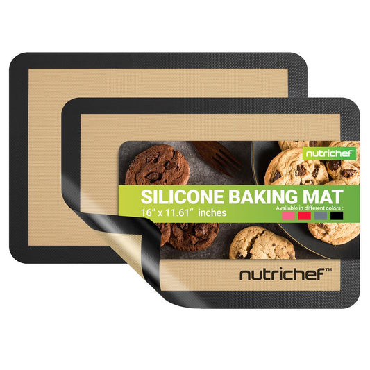 Silicone Baking Mats - Non-stick Reusable Food-Grade - Oven Safe 480¬∞F